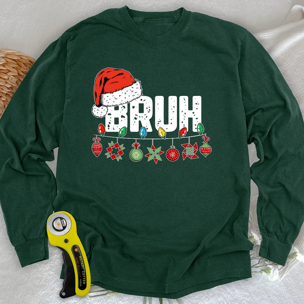 Bruh Langarmshirt