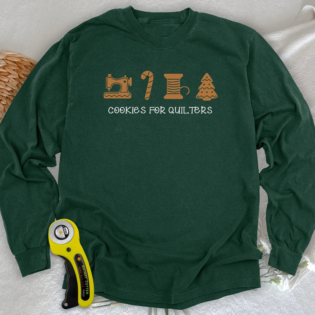 T-shirt manches longues Biscuits de Noël