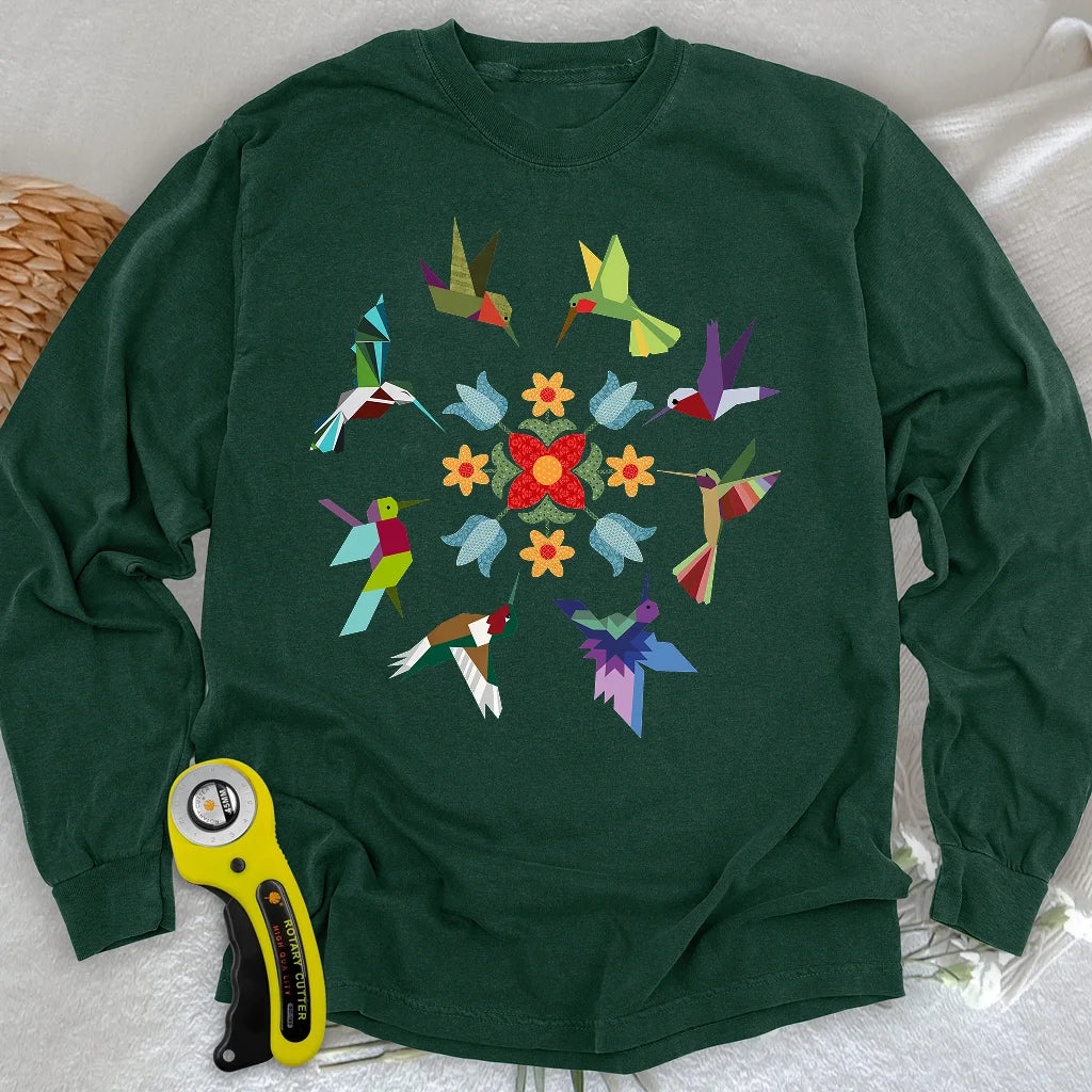 Circle of Wings Langarm-T-Shirt