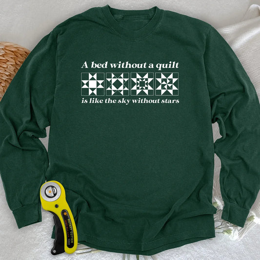 Gemütliche Steppdecken-Träume Langarmshirt