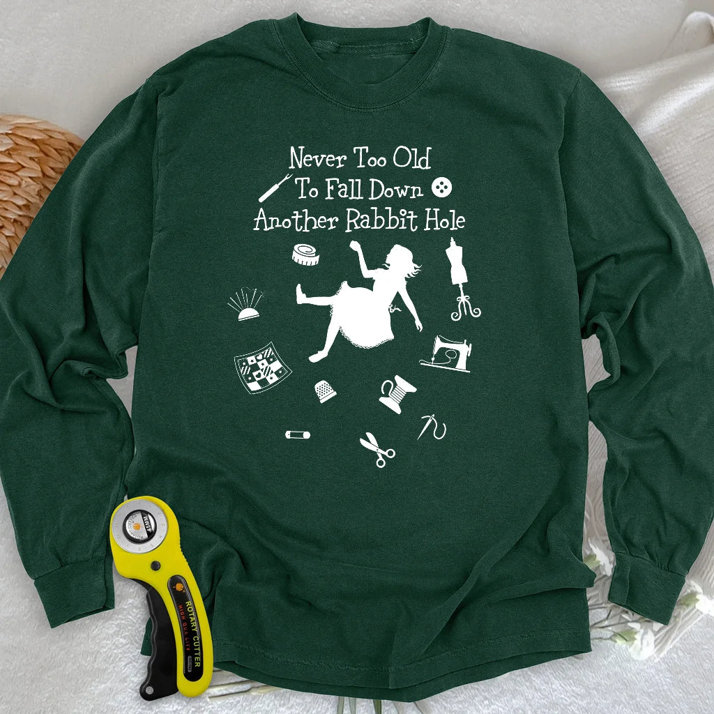Down The Rabbit Hole Long Sleeve T-shirt