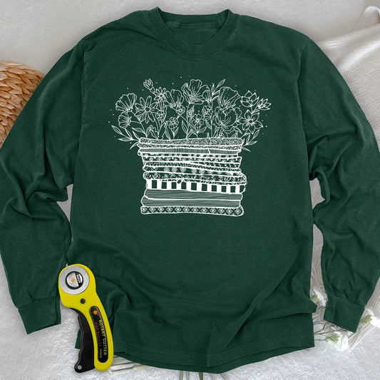 Dreammy Langarm-T-Shirt aus Stoff