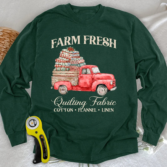 Farm Fresh Langarm-T-Shirt