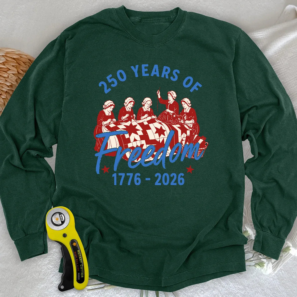 Freedom Quilting Bee Long Sleeve T-shirt