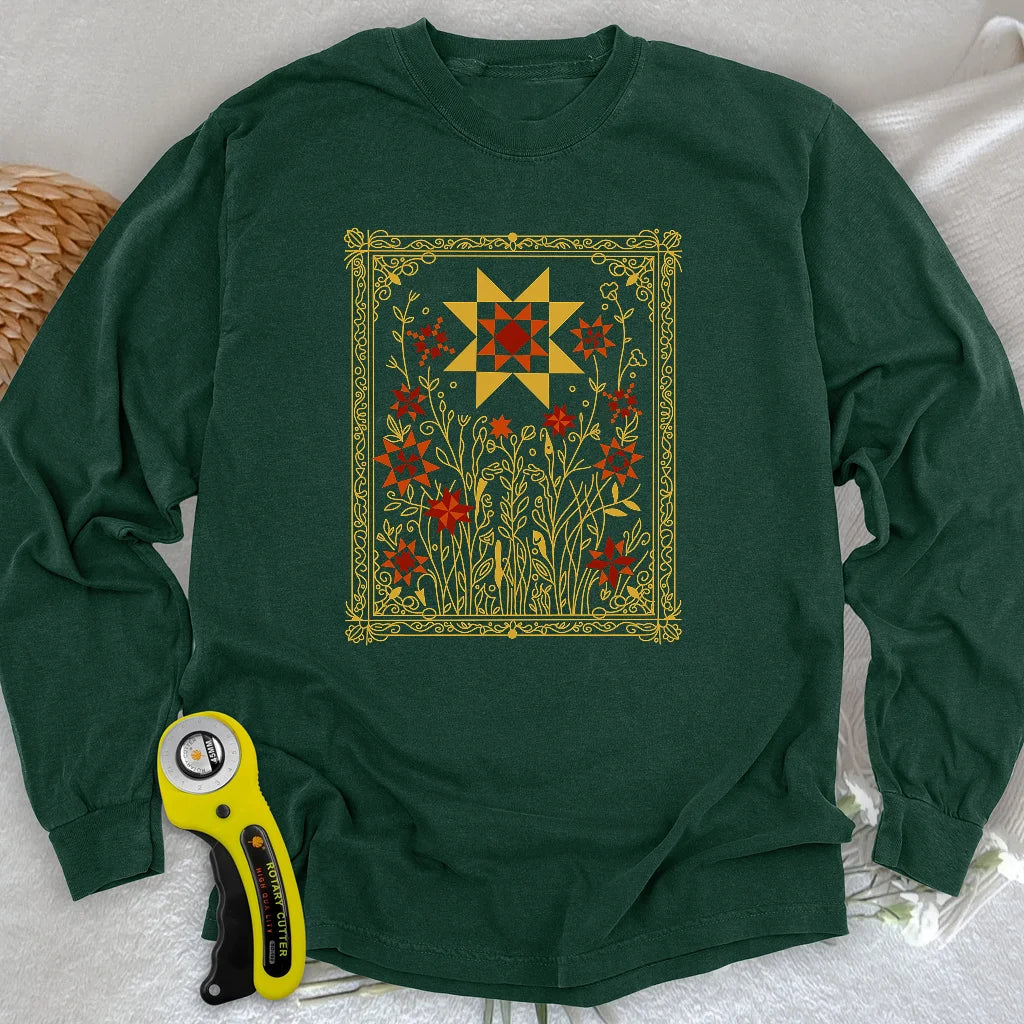 T-shirt manches longues Jardin des étoiles