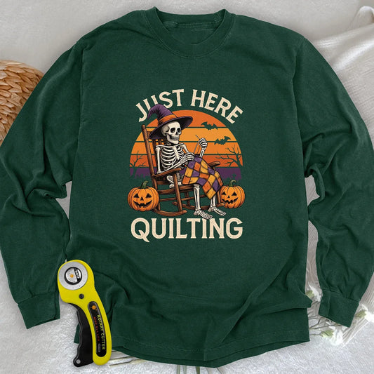 Nur hier Stepp-Langarmshirt