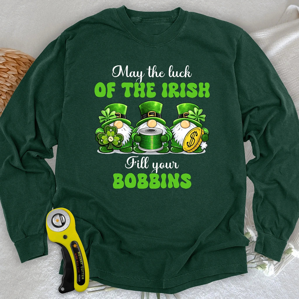 Lucky Bobbin Blessings Long Sleeve T-shirt