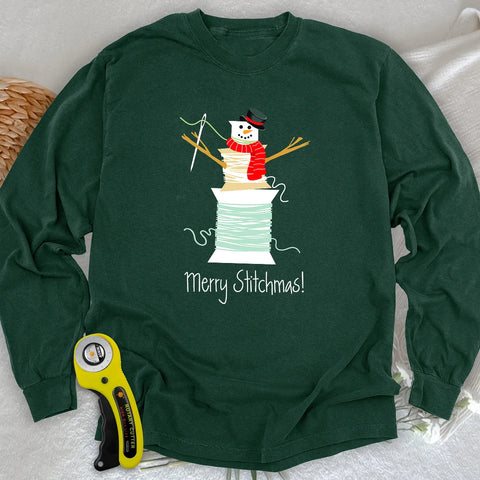 Joyeux Stitchmas ! T-shirt à manches longues