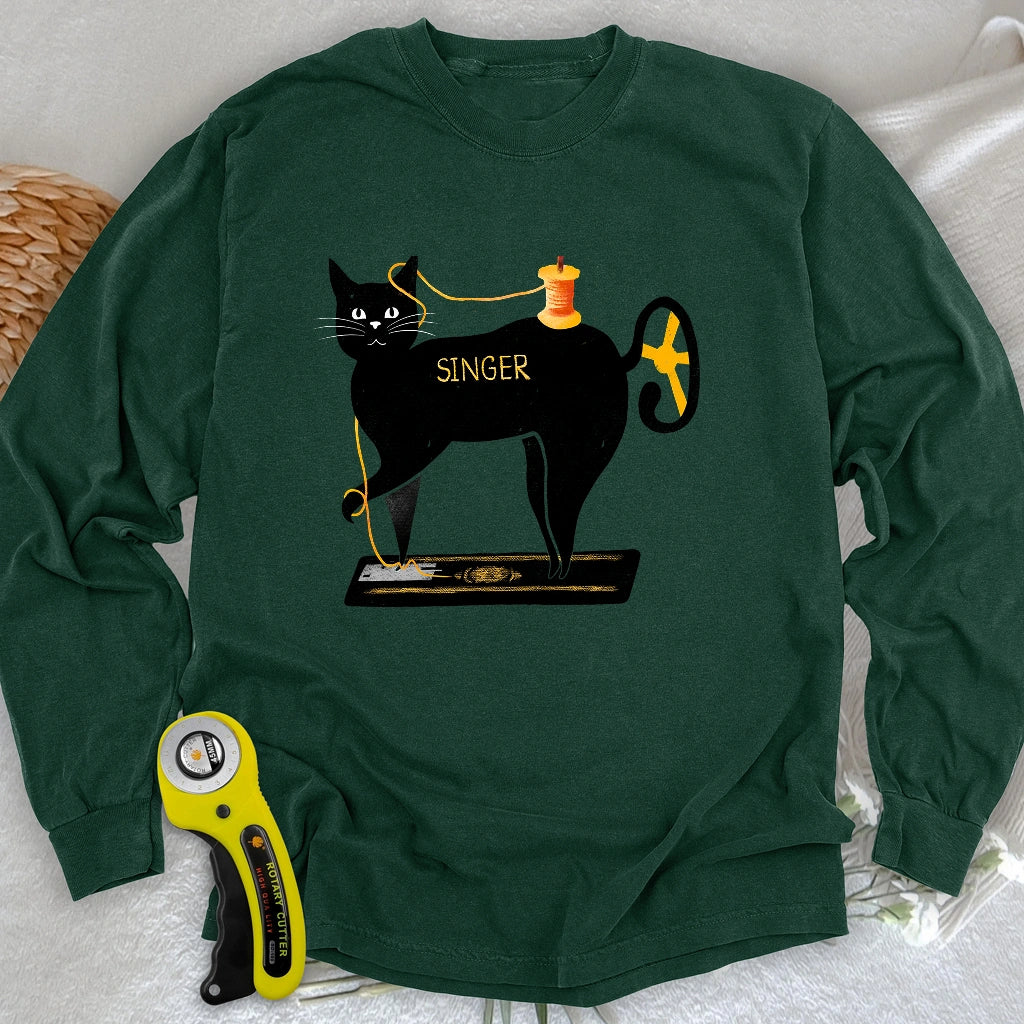 Mewing machine Long Sleeve T-shirt