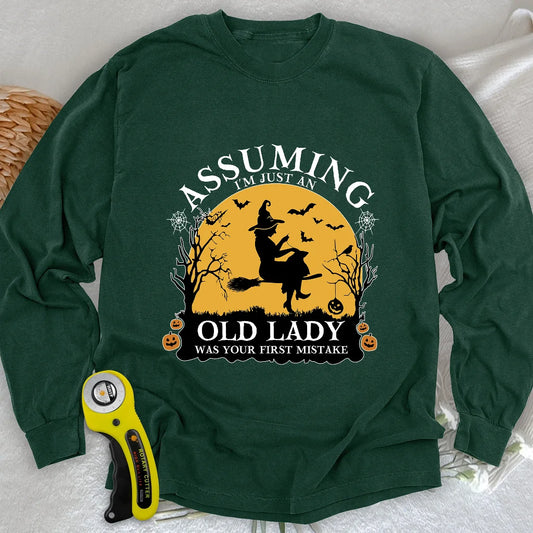 Old Lady Long Sleeve T-shirt