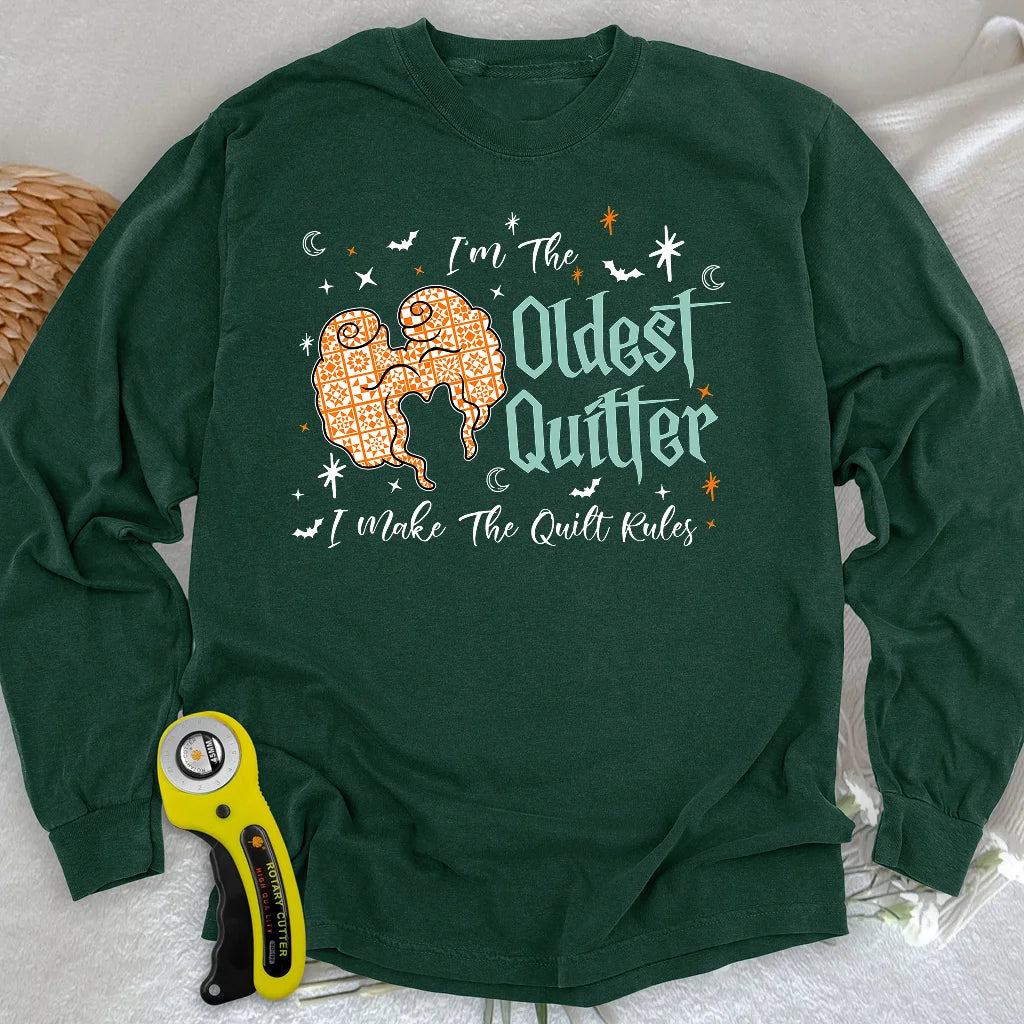 Oldest Quilter Long Sleeve T-shirt