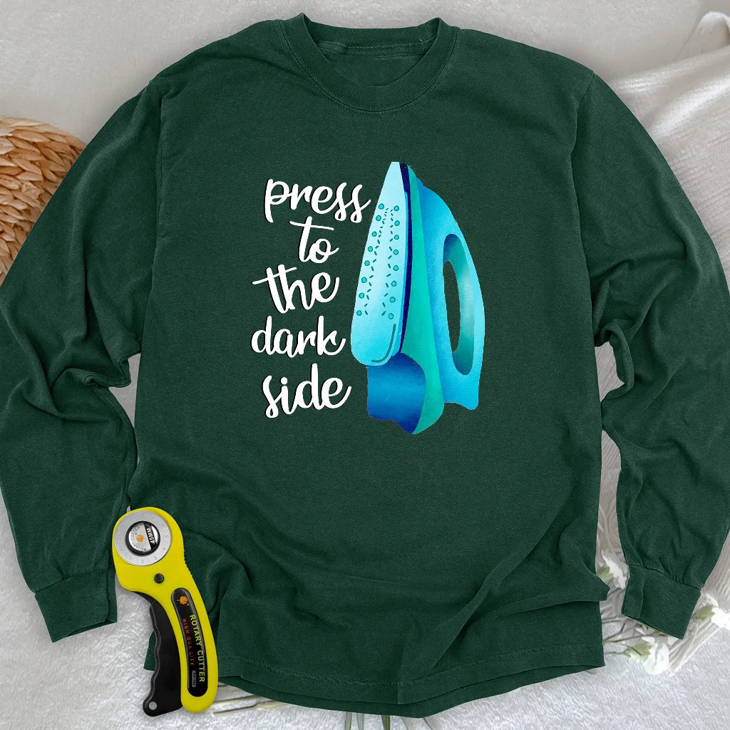 Press to the dark side Long Sleeve T-shirt