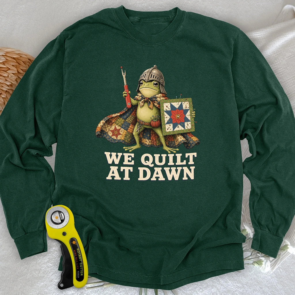 Quilt at Dawn Long Sleeve T-shirt