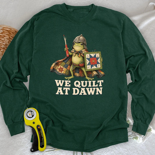 Quilt at Dawn Long Sleeve T-shirt