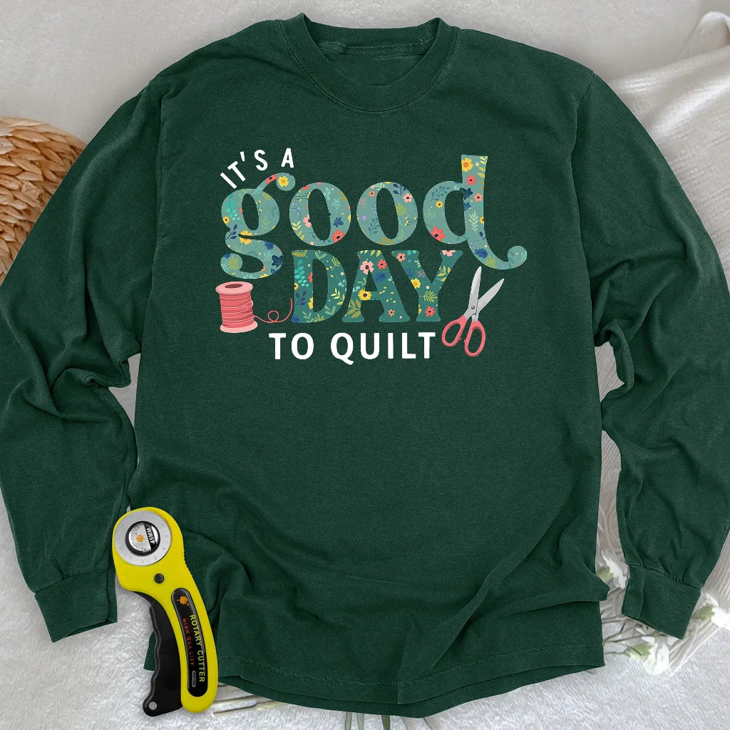 T-shirt à manches longues Quiltday