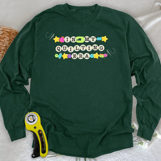 T-shirt matelassé à manches longues avec bracelet