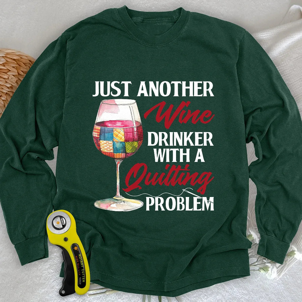Quilting Problem Long Sleeve T-shirt