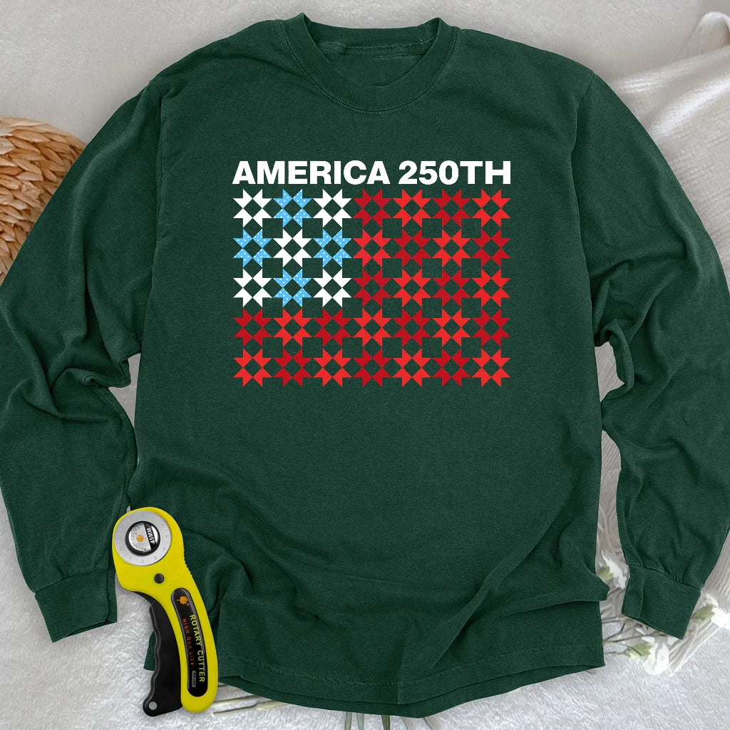 T-shirt matelassé à manches longues Tribute