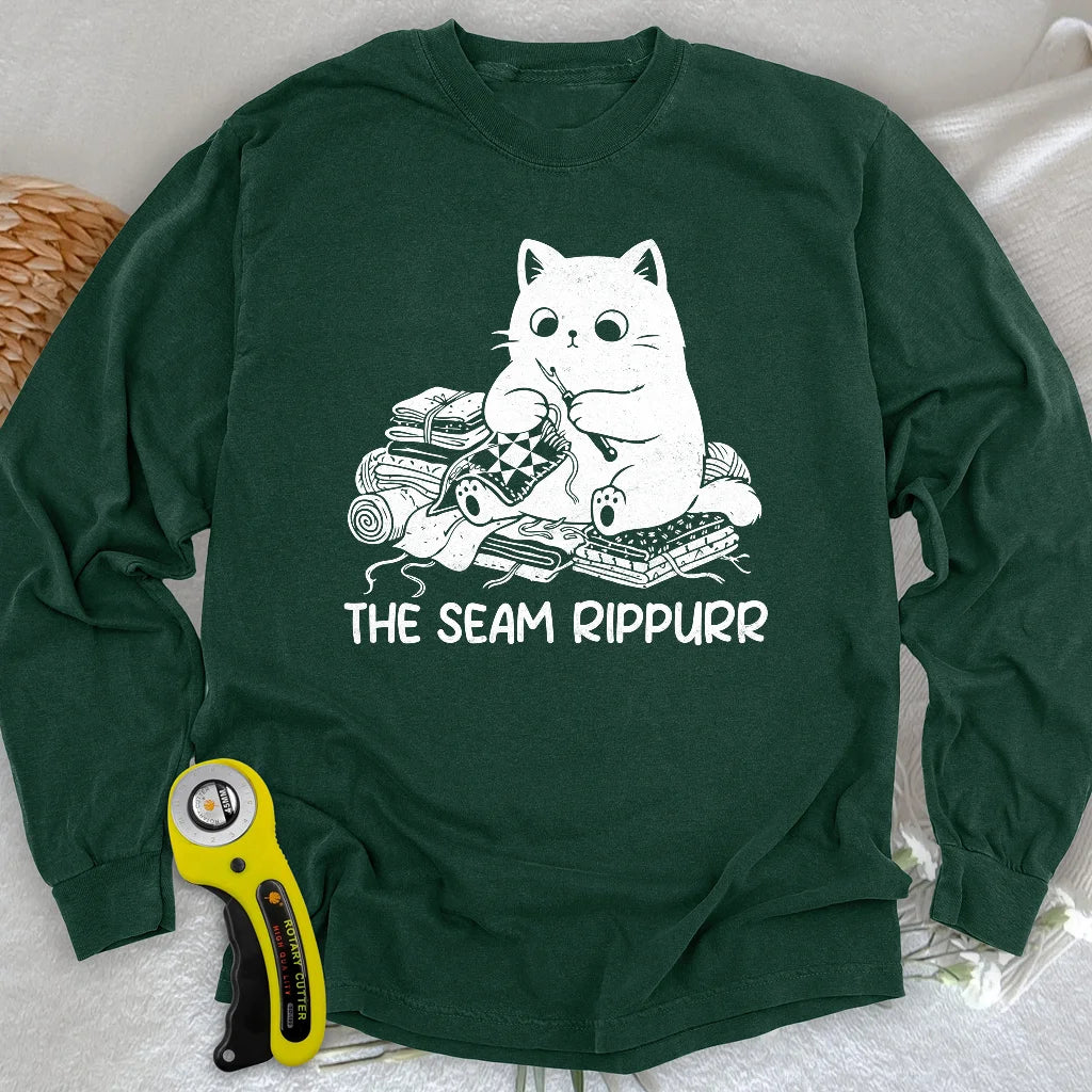 Seam Rippurrr Long Sleeve T-shirt