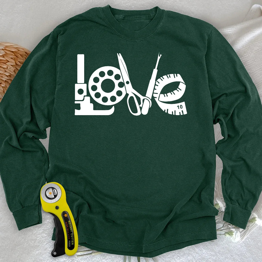 T-shirt à manches longues Sew In Love