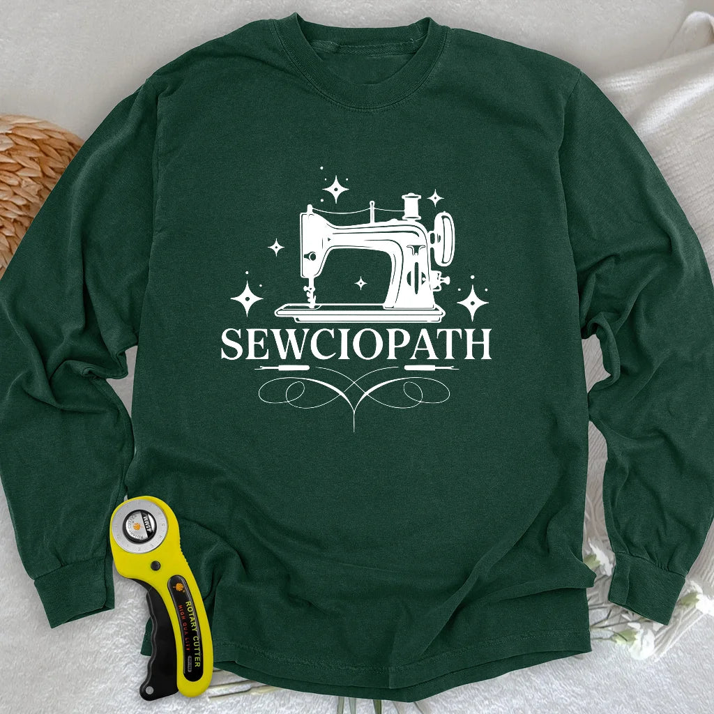 T-shirt à manches longues « Sewciopath »