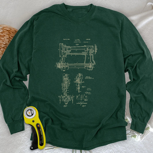 Sewing Pattern Long Sleeve T-shirt