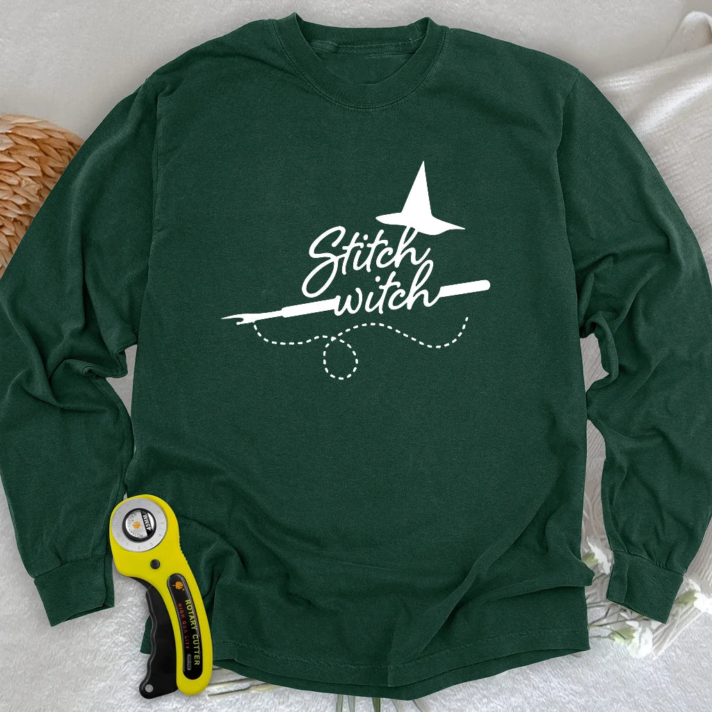 Stitch Witch Long Sleeve T-shirt