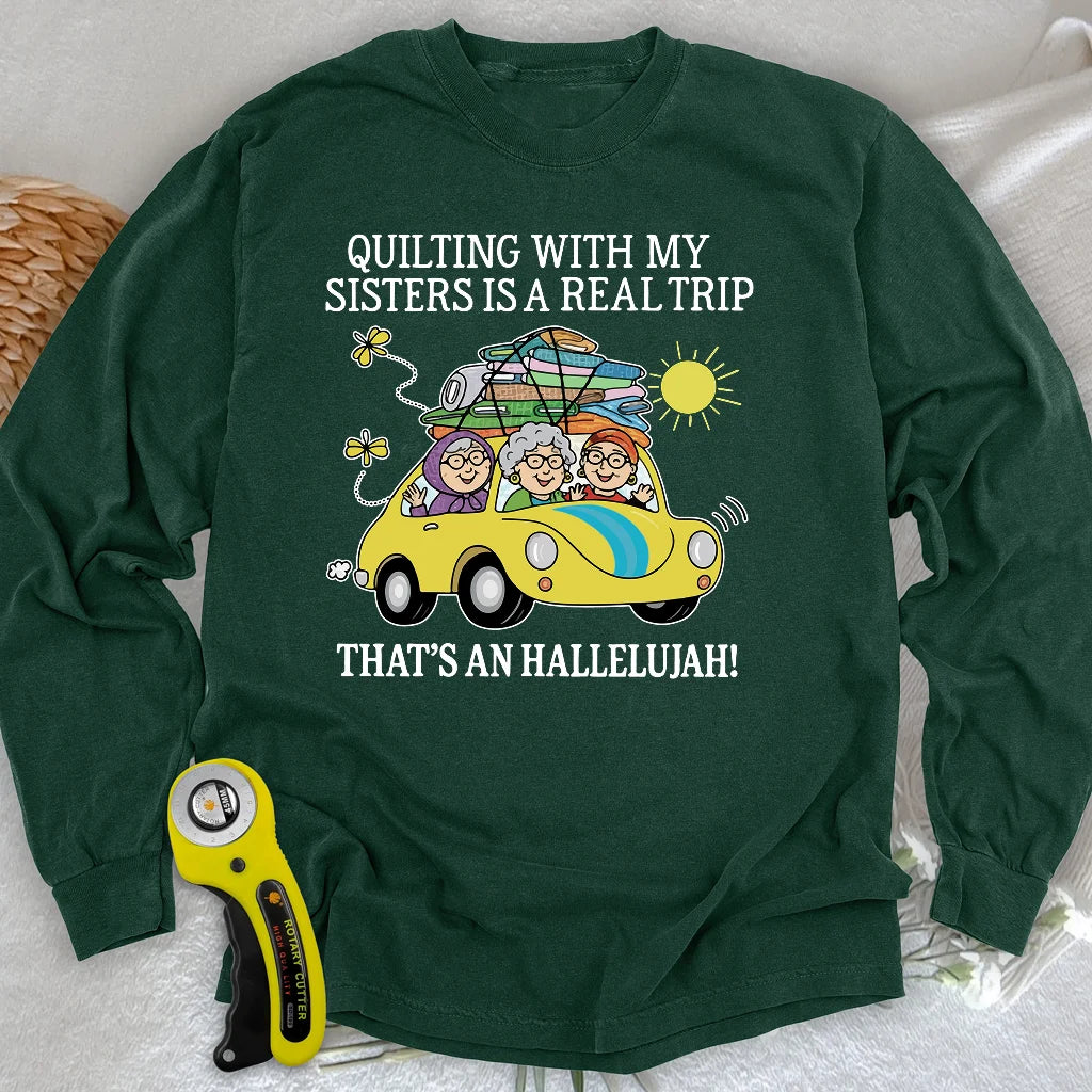 C'est un T-shirt à manches longues "Hallelujah" !