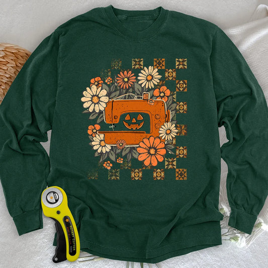 The Jack-o’-Quilter Long Sleeve T-shirt