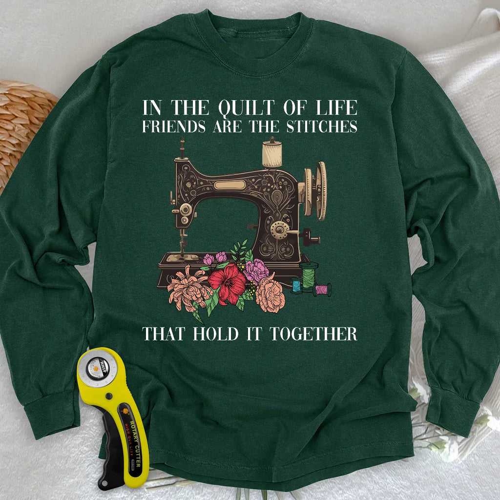 The Quilt Of Life Long Sleeve T-shirt