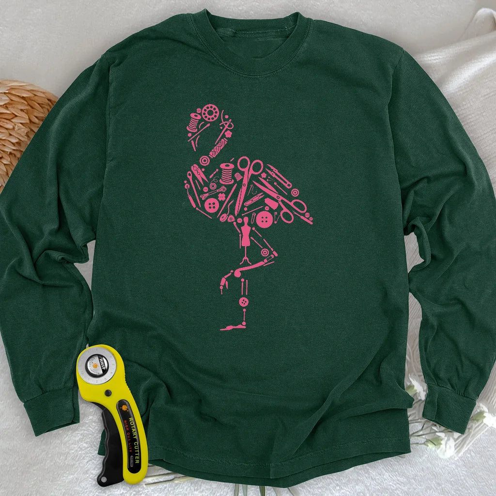 Das Flamingo Langarmshirt von The Tailor