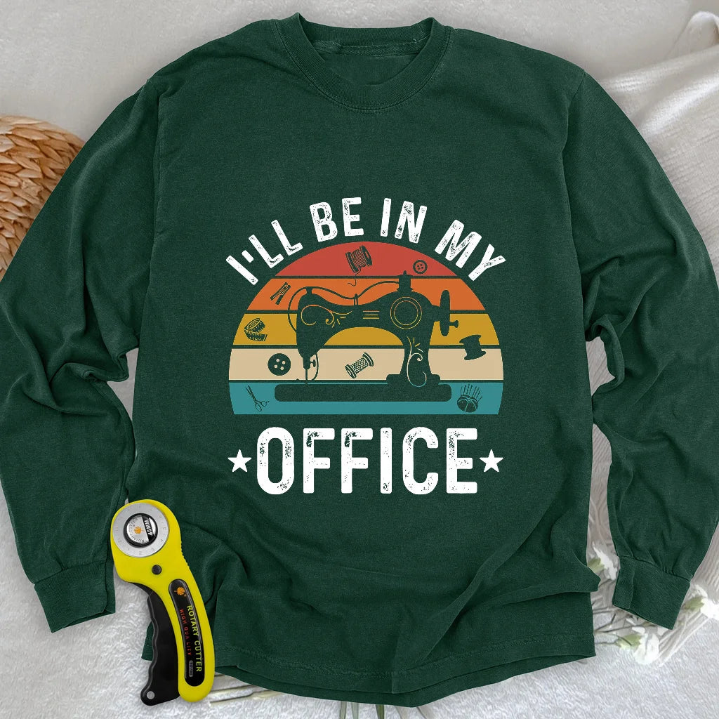 Vintage Office Long Sleeve T-shirt