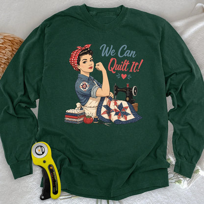 We Can Quilt It Long Sleeve T-shirt