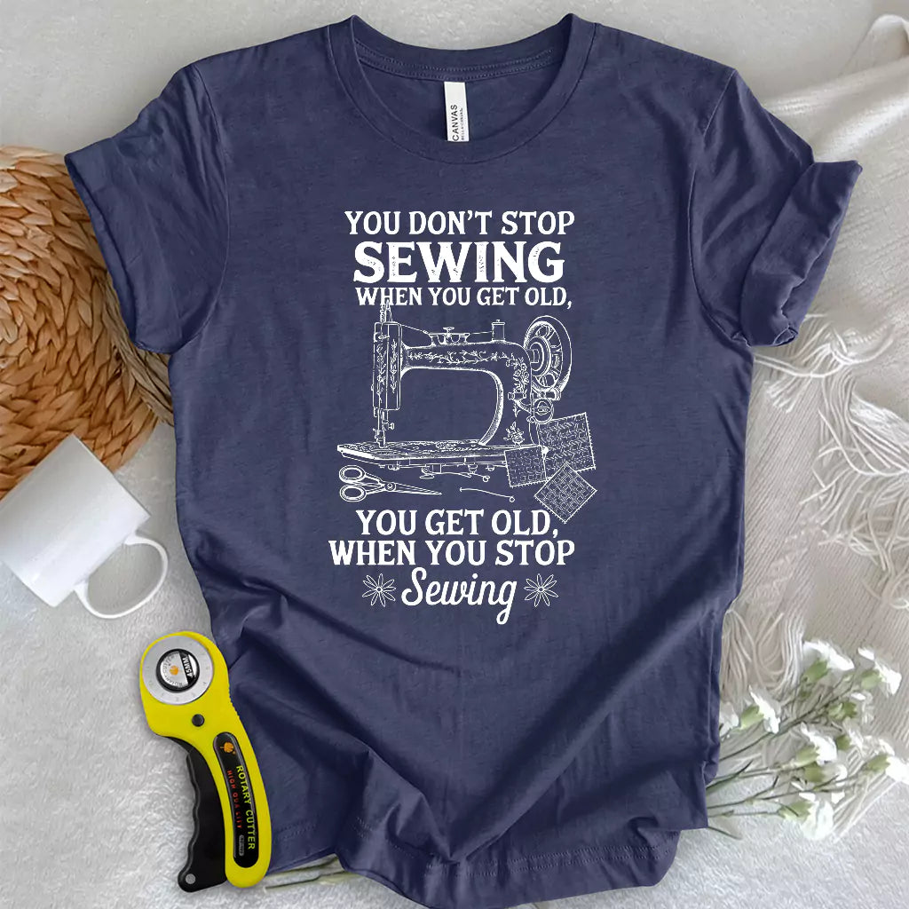 Get Old When Sewing T-shirt