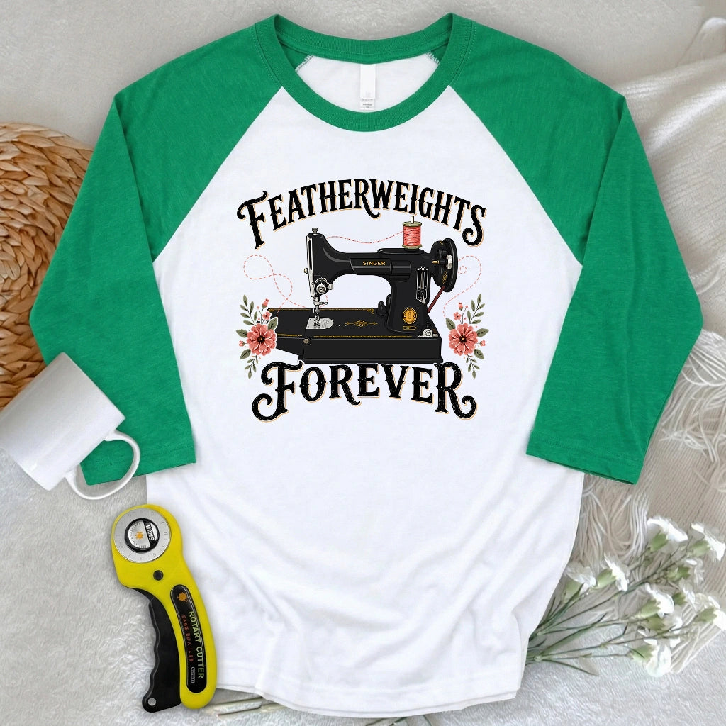 Featherweights Forever 3/4 Sleeve T-shirt