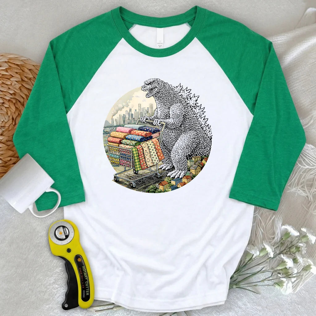 Hoardzilla 3/4 Sleeve T-shirt