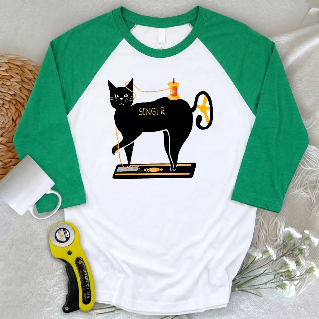 Mewing machine 3/4 Sleeve T-shirt
