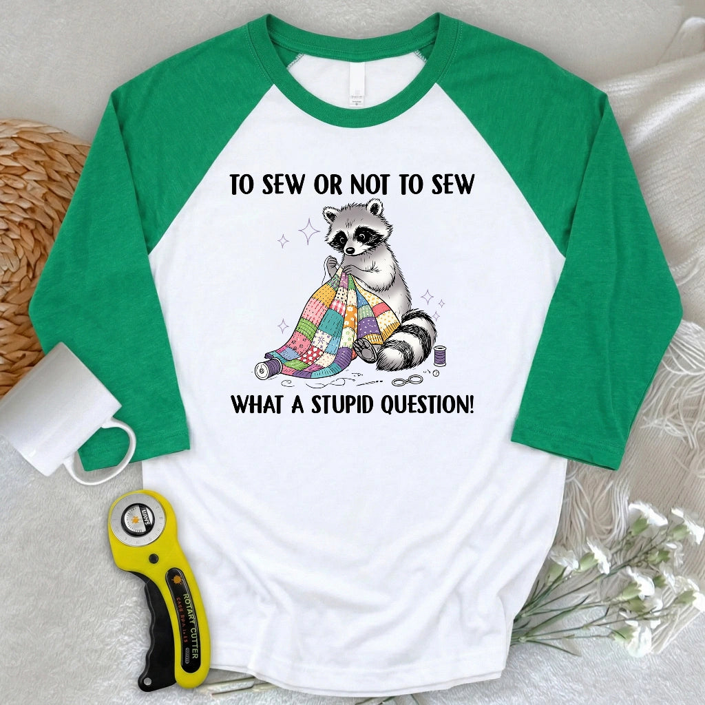 Sew and Sew 3/4 Sleeve T-shirt