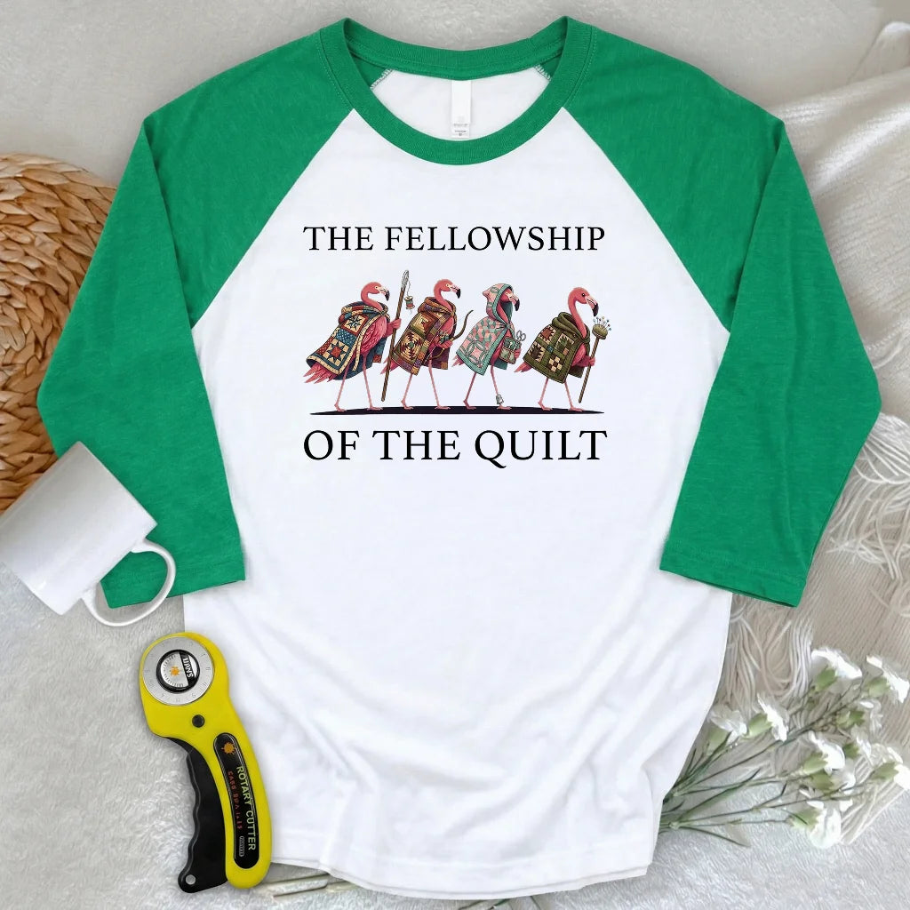 The Quilting Fellowship 3/4 Sleeve T-shirt