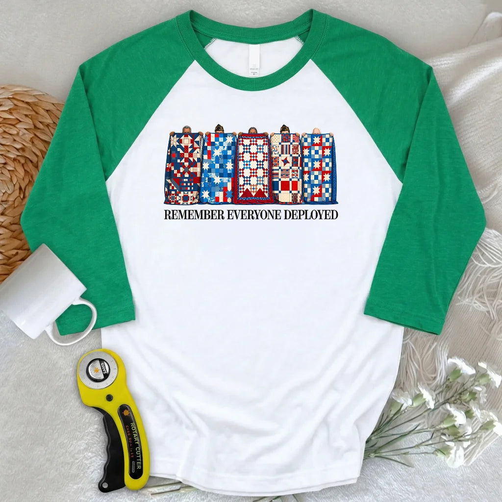 US Veteran 3/4 Sleeve T-shirt