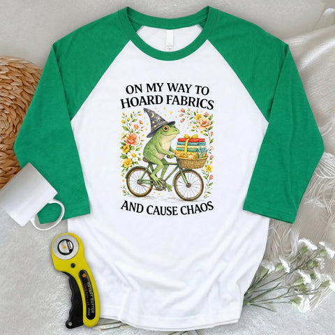 T-shirt à manches 3/4 Way To Hoard Fabric