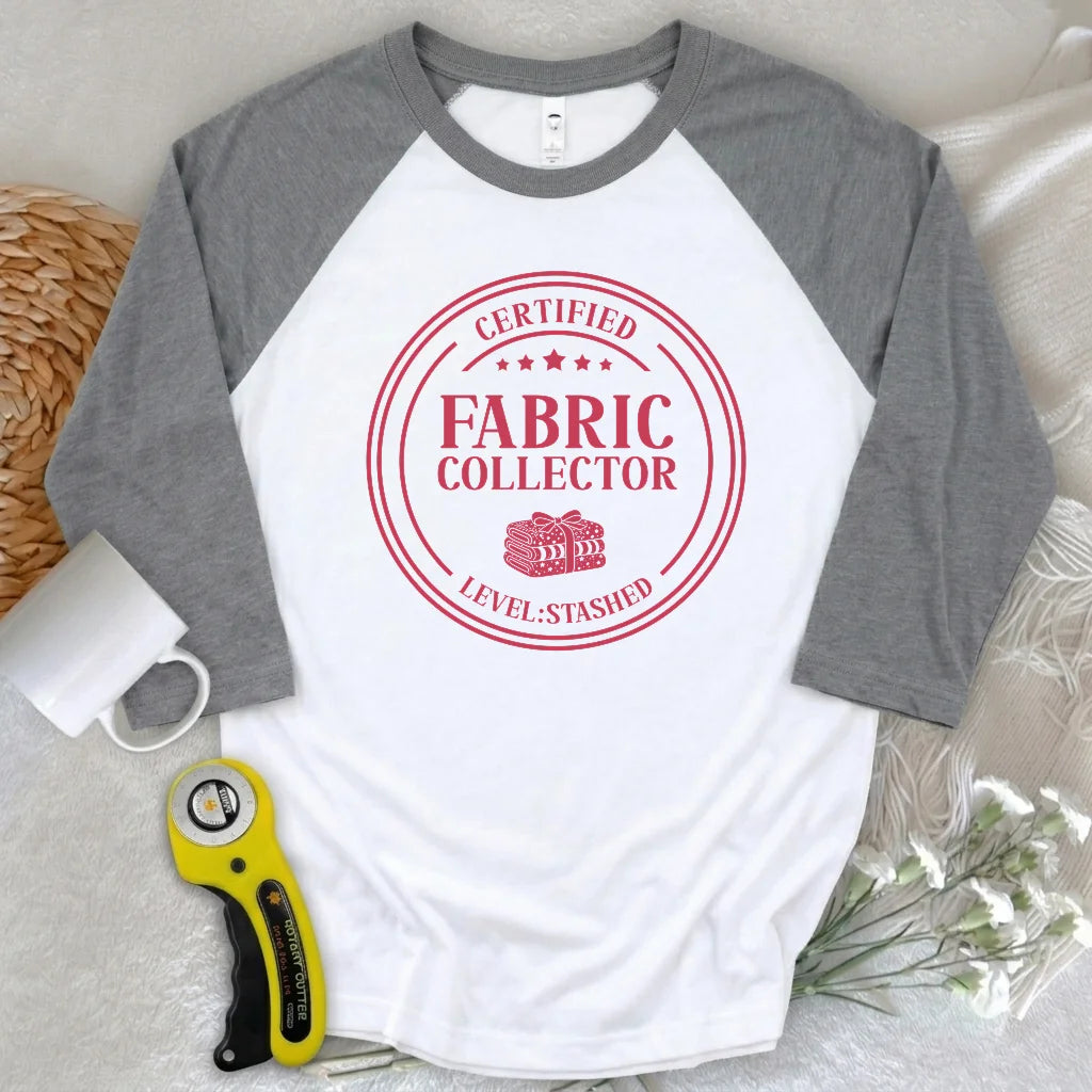 Certified Fabric Collector 3/4 Sleeve T-shirt
