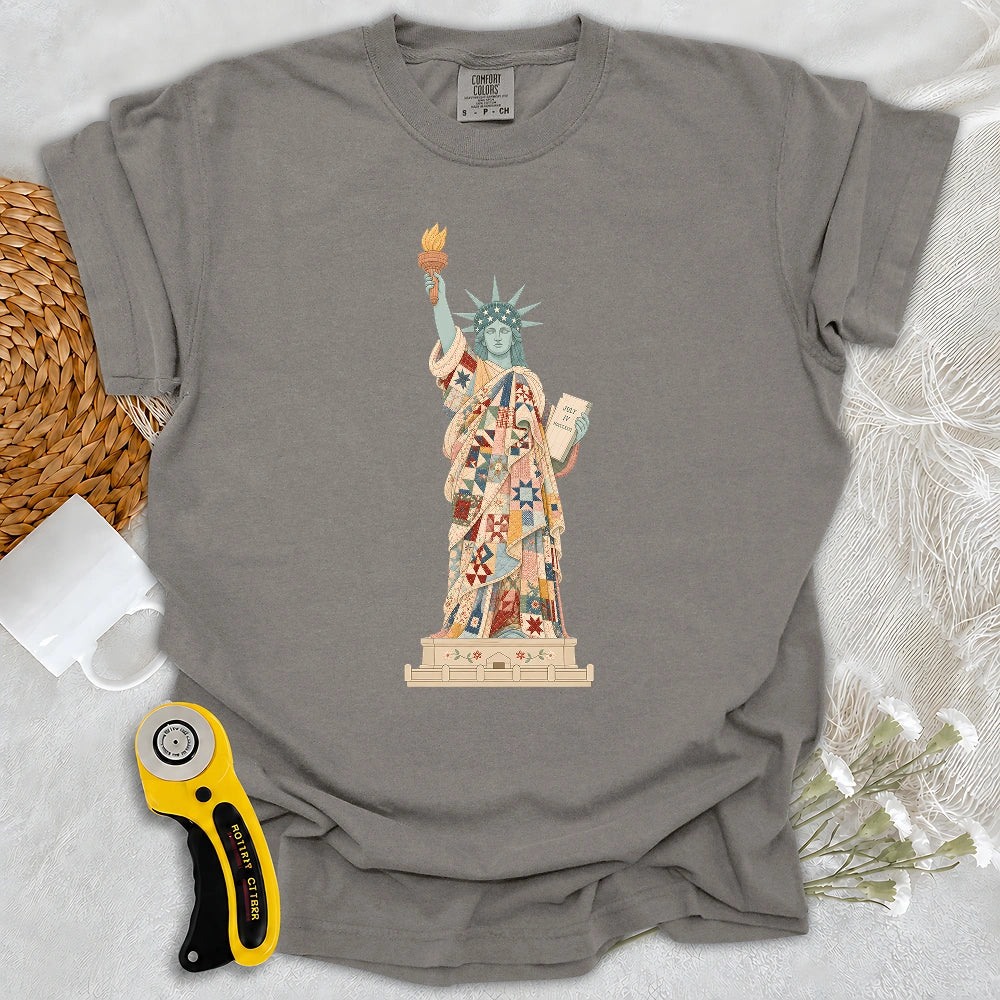 Comfort Colors Liberty Wrapped in Love T-shirt