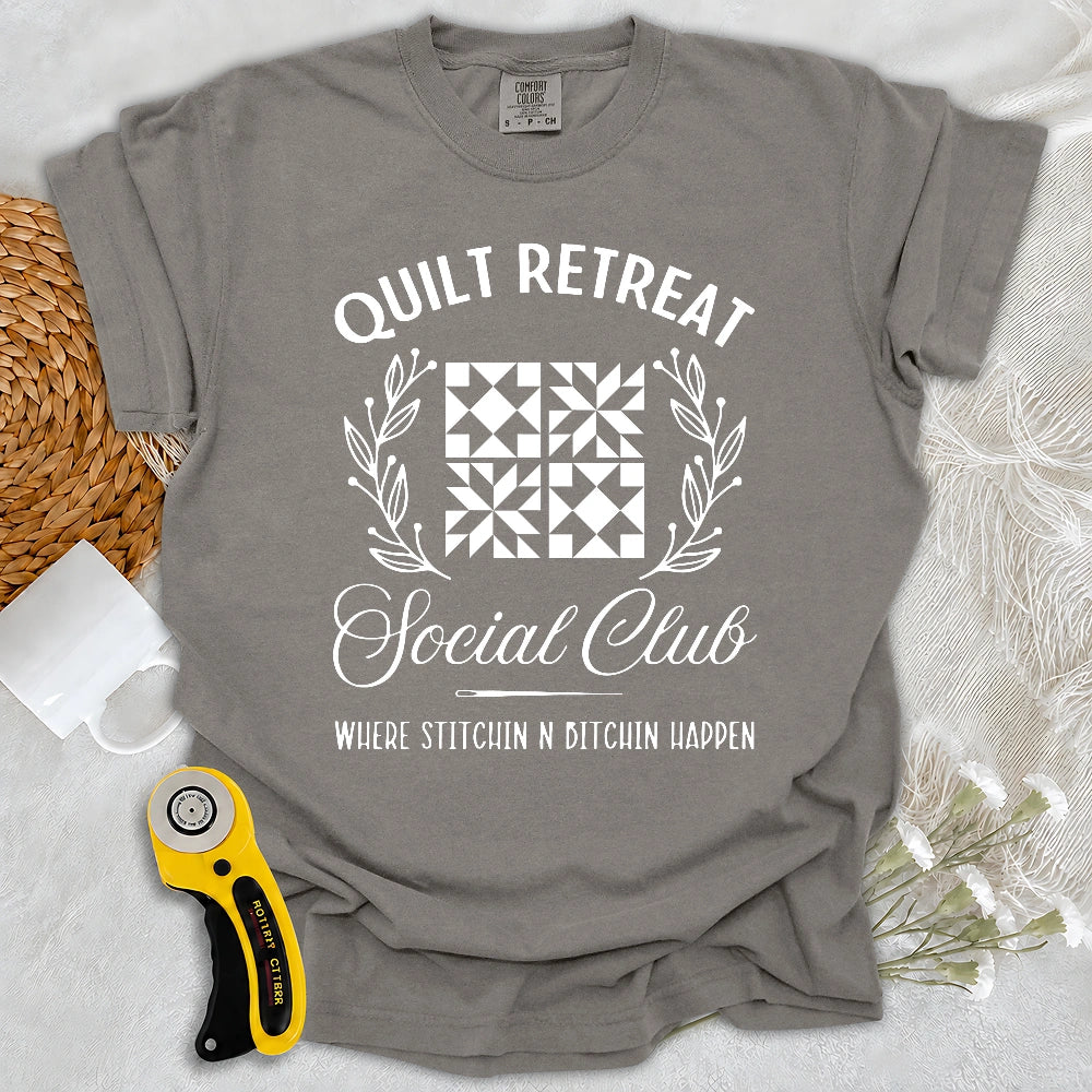 Comfort Colors Quilt Retreat T-shirt