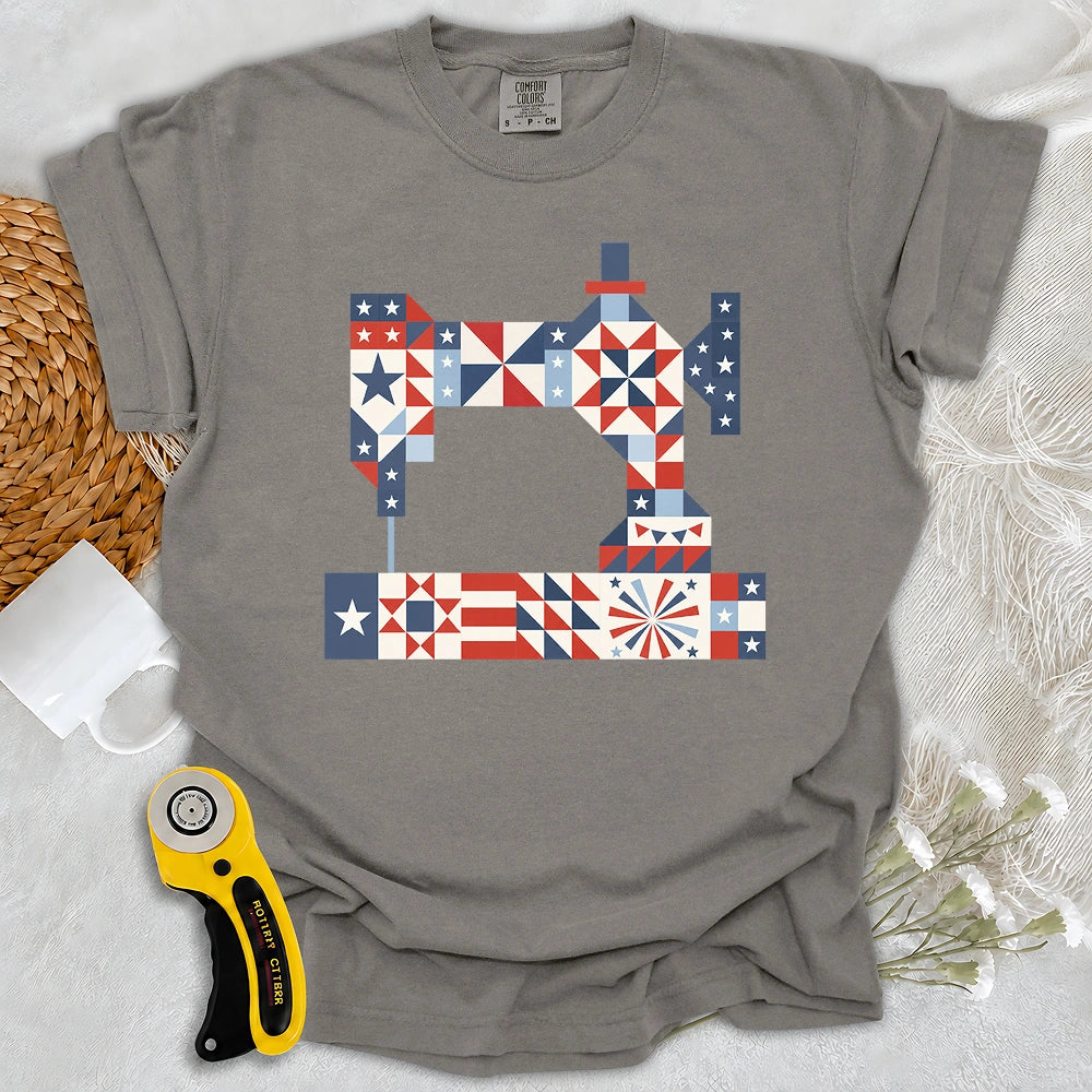 Comfort Colors Stars & Stitches Sewing T-shirt