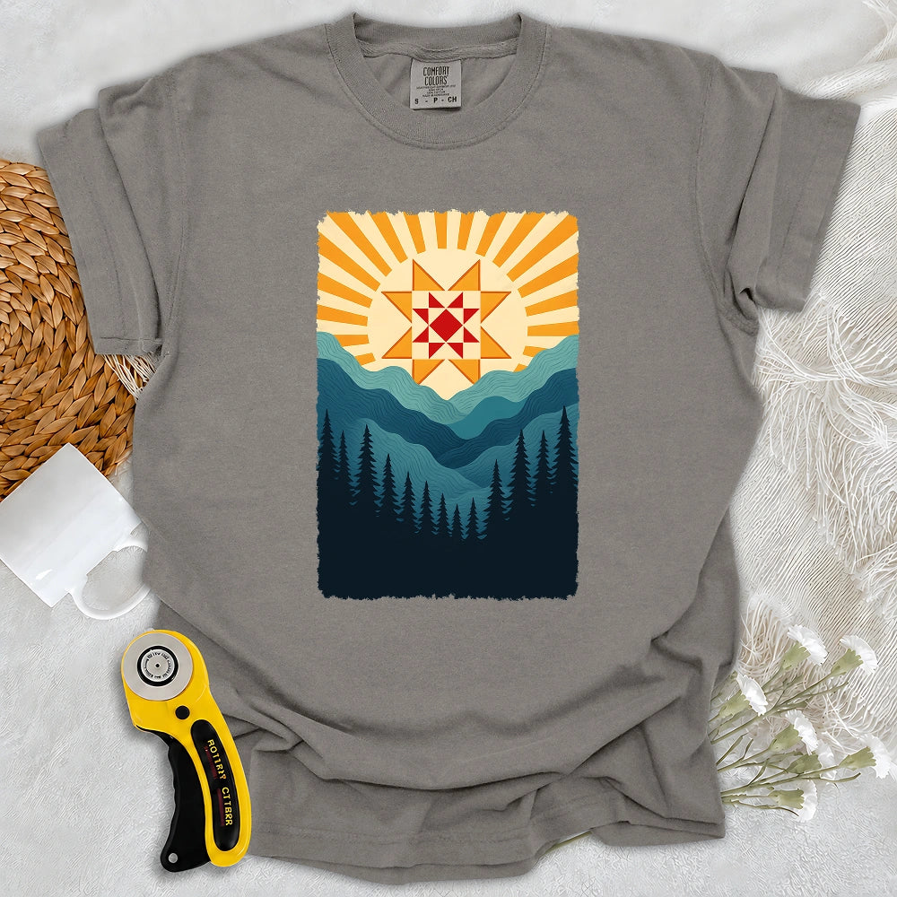 Comfort Colors Quilting Sun T-shirt