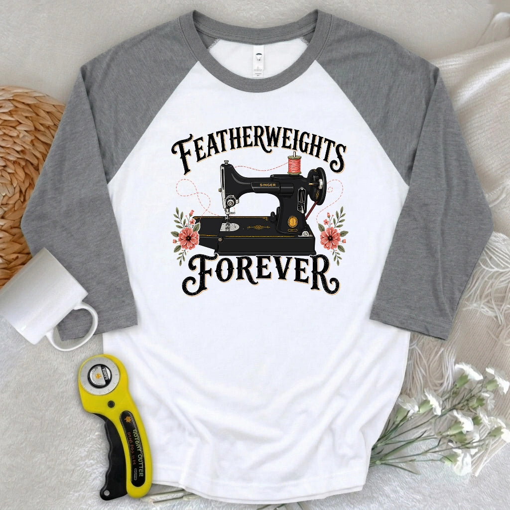Featherweights Forever 3/4 Sleeve T-shirt