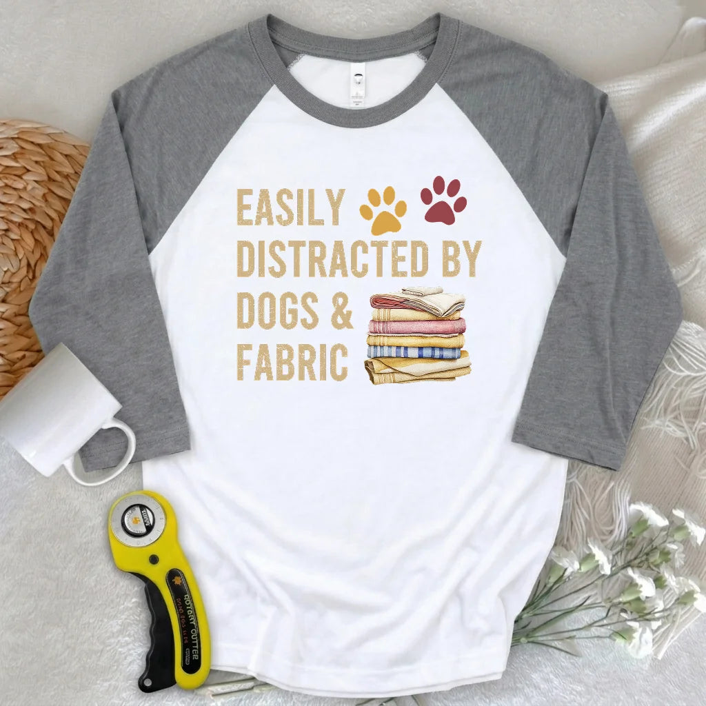 Paws & Patterns 3/4 Sleeve T-shirt