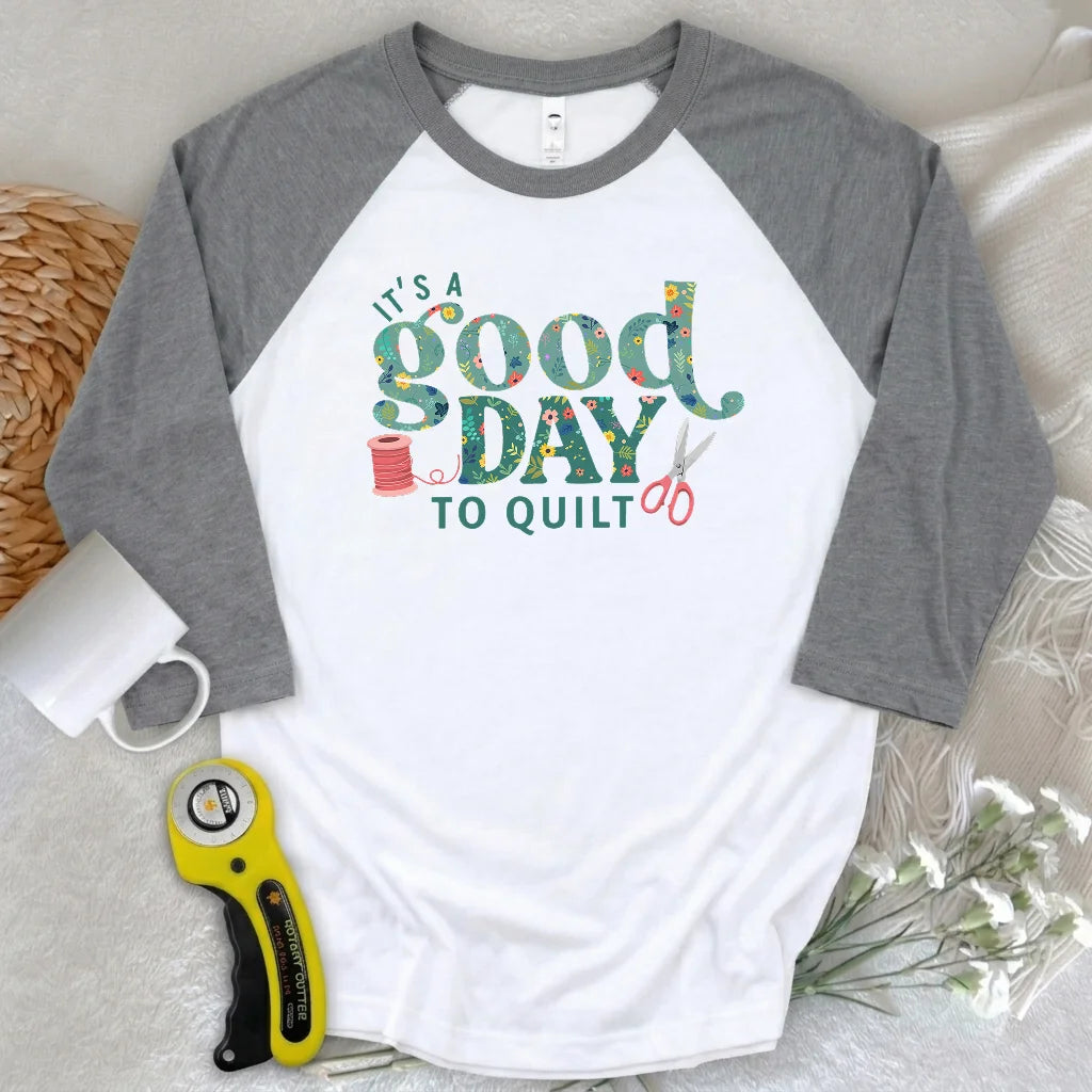 Quiltday 3/4 Sleeve T-shirt