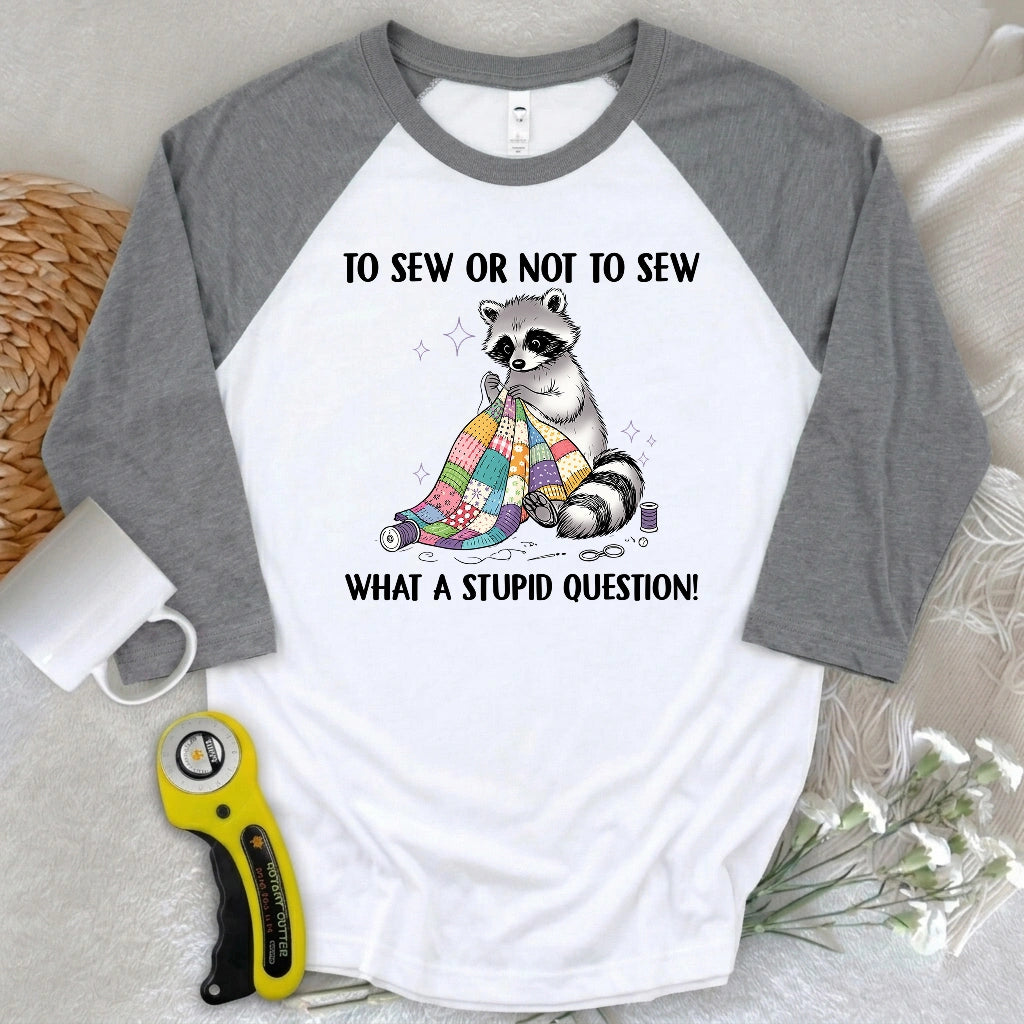 Sew and Sew 3/4 Sleeve T-shirt
